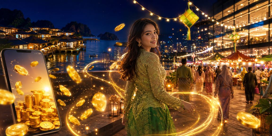 Casino mudah alih suasana Hari Raya Langkawi